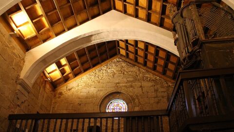Interior de la Iglesia de Santa María del Azogue