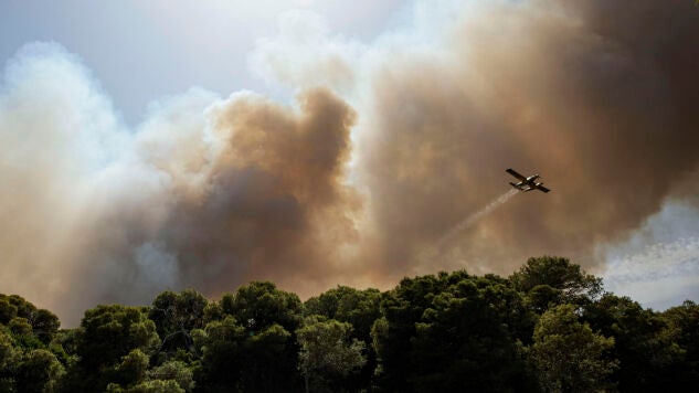 Incendio en El Saler