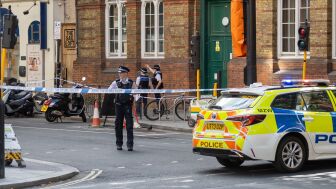 La Polic&iacute;a inglesa, en una imagen de archivo