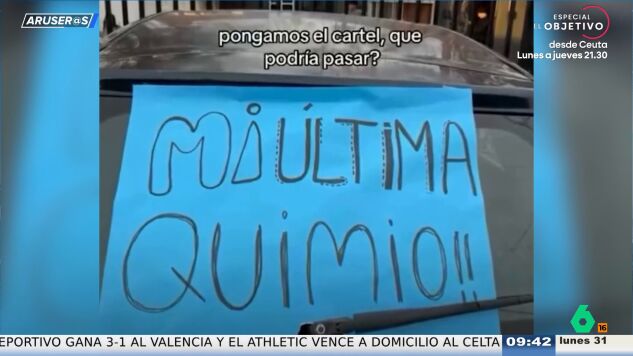 "Mi &uacute;ltima quimio": una joven recibe una inesperada ovaci&oacute;n a golpe de claxon camino al hospital