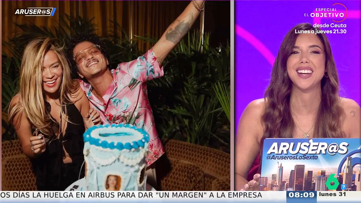 Karol G y Bruno Mars derrochan complicidad y desatan los rumores: "Cuando te estás enamorando de una latina..:" Karol G y Bruno Mars derrochan complicidad y desatan los rumores: "Cuando te estás enamorando de una latina..:"