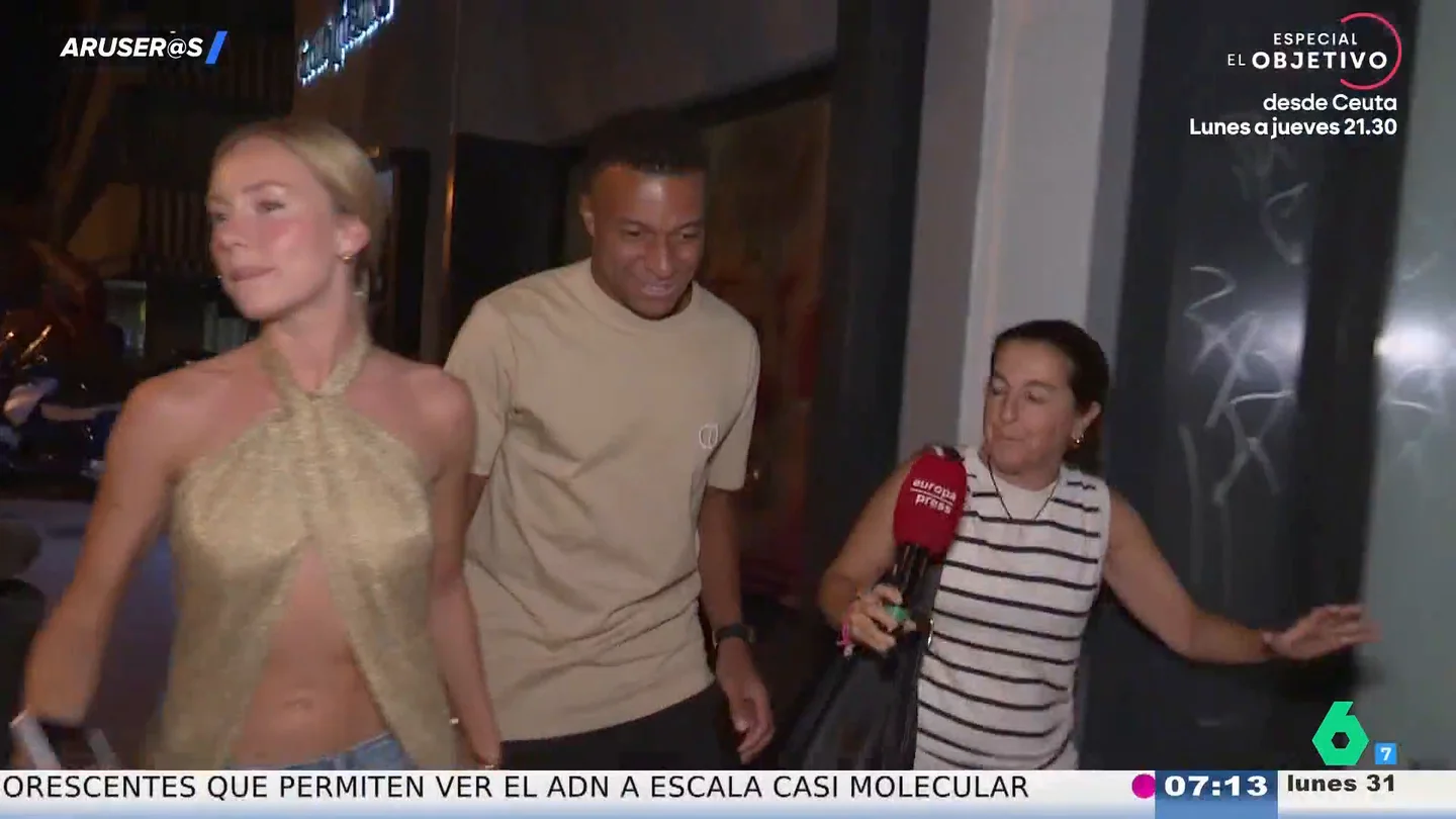Mbappé y Ester Expósito, sobre la boda de Cristiano Ronaldo y Georgina Rodríguez: "Lo mejor para ellos" Mbappé y Ester Expósito, sobre la boda de Cristiano Ronaldo y Georgina Rodríguez: "Lo mejor para ellos"