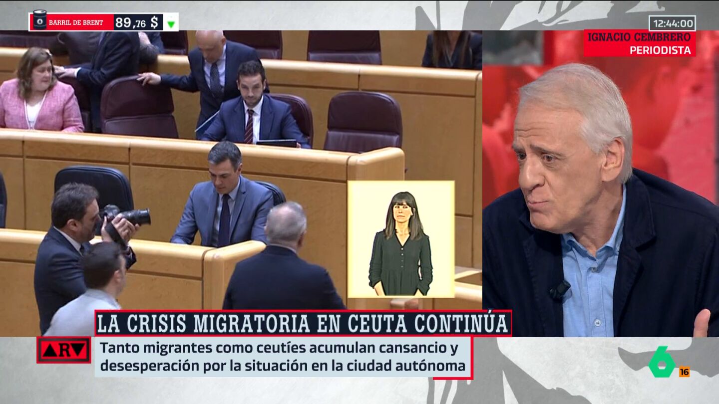 Ignacio Cembrero analiza por qu&eacute; el Gobierno de Espa&ntilde;a es tan "complaciente" con Marruecos apuntando a lo ocurrido en Ceuta en 2021