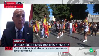 El alcalde socialista de Le&oacute;n desaf&iacute;a a Ferraz y asegura que acudir&aacute; a la protesta por Ceuta: "Debemos estar todos all&iacute;"
