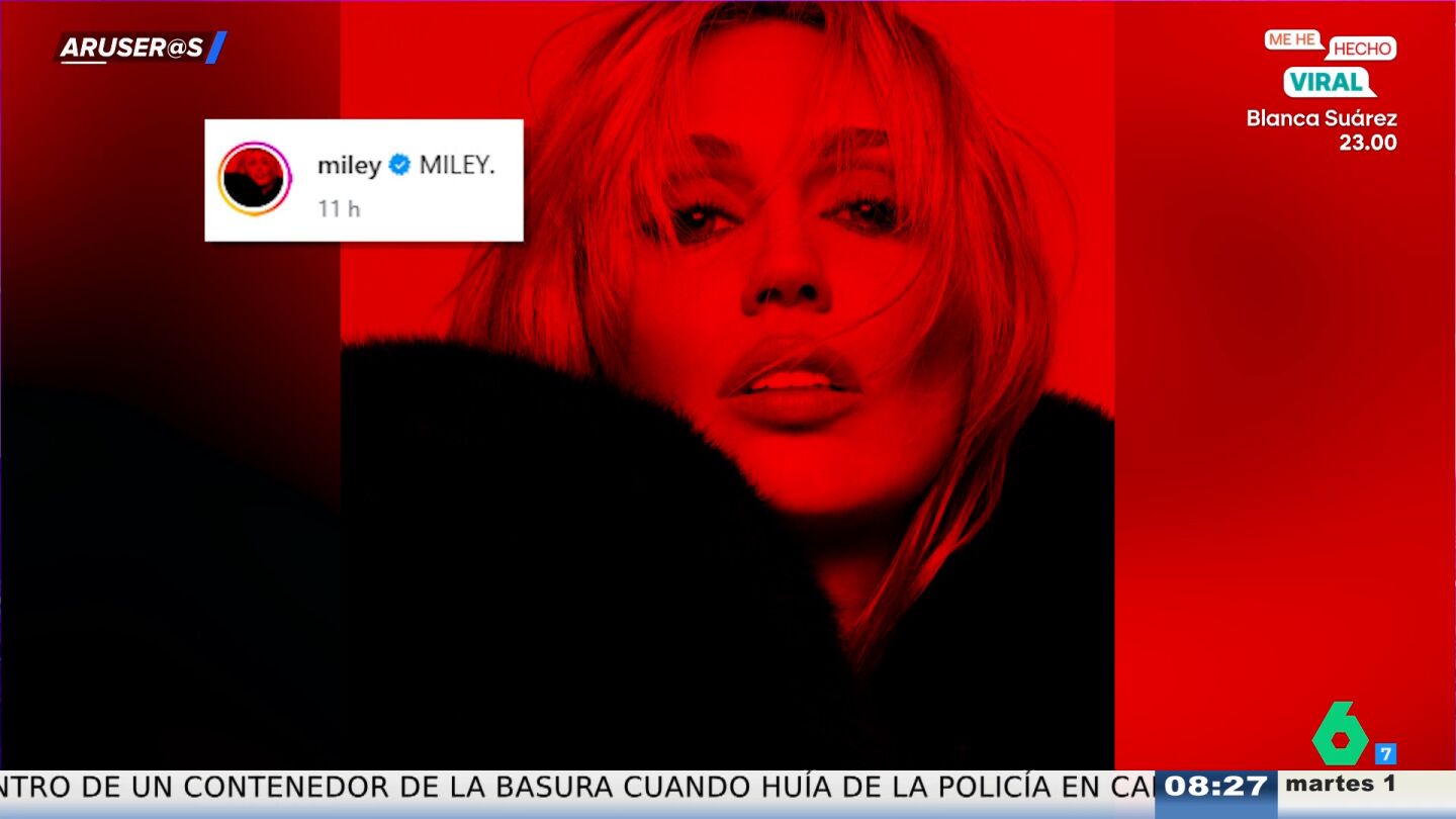 Miley Cyrus sorprende en redes sociales y se quita el apellido: "Se va a llamar Miley a secas"