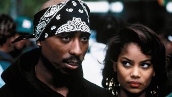 Imagen de archivo del rapero Tupac Shakur.