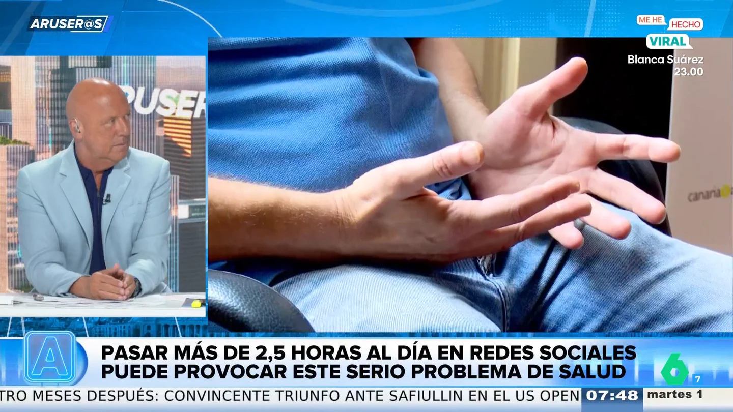 Aruser@s analiza el estudio que pone límite a las redes sociales: más de 2,5 horas al día puede tener consecuencias Aruser@s analiza el estudio que pone límite a las redes sociales: más de 2,5 horas al día puede tener consecuencias