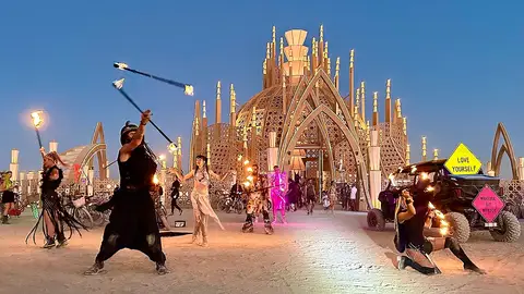 Templo Burning Man, 2024 Templo Burning Man, 2024