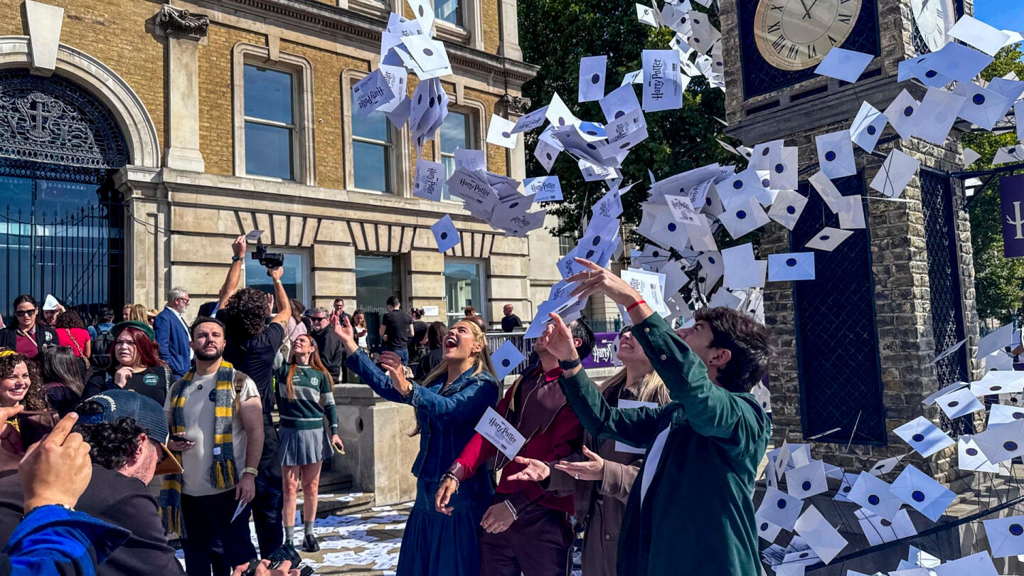 Fans de Harry Potter en Londres