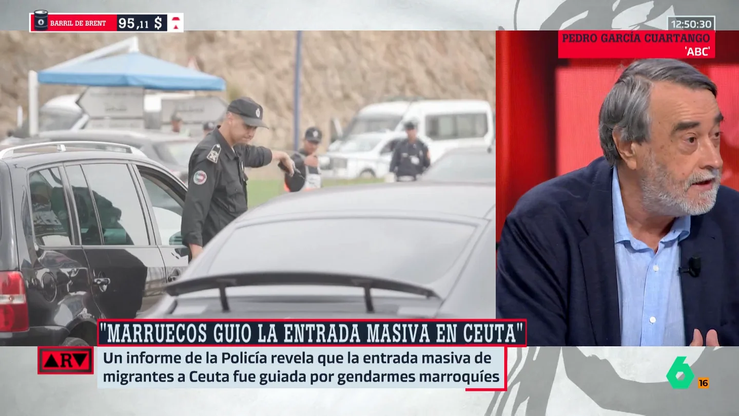 Cuartango explica por qué no hay dudas de que Marruecos planificó la entrada masiva de migrantes Cuartango explica por qué no hay dudas de que Marruecos planificó la entrada masiva de migrantes
