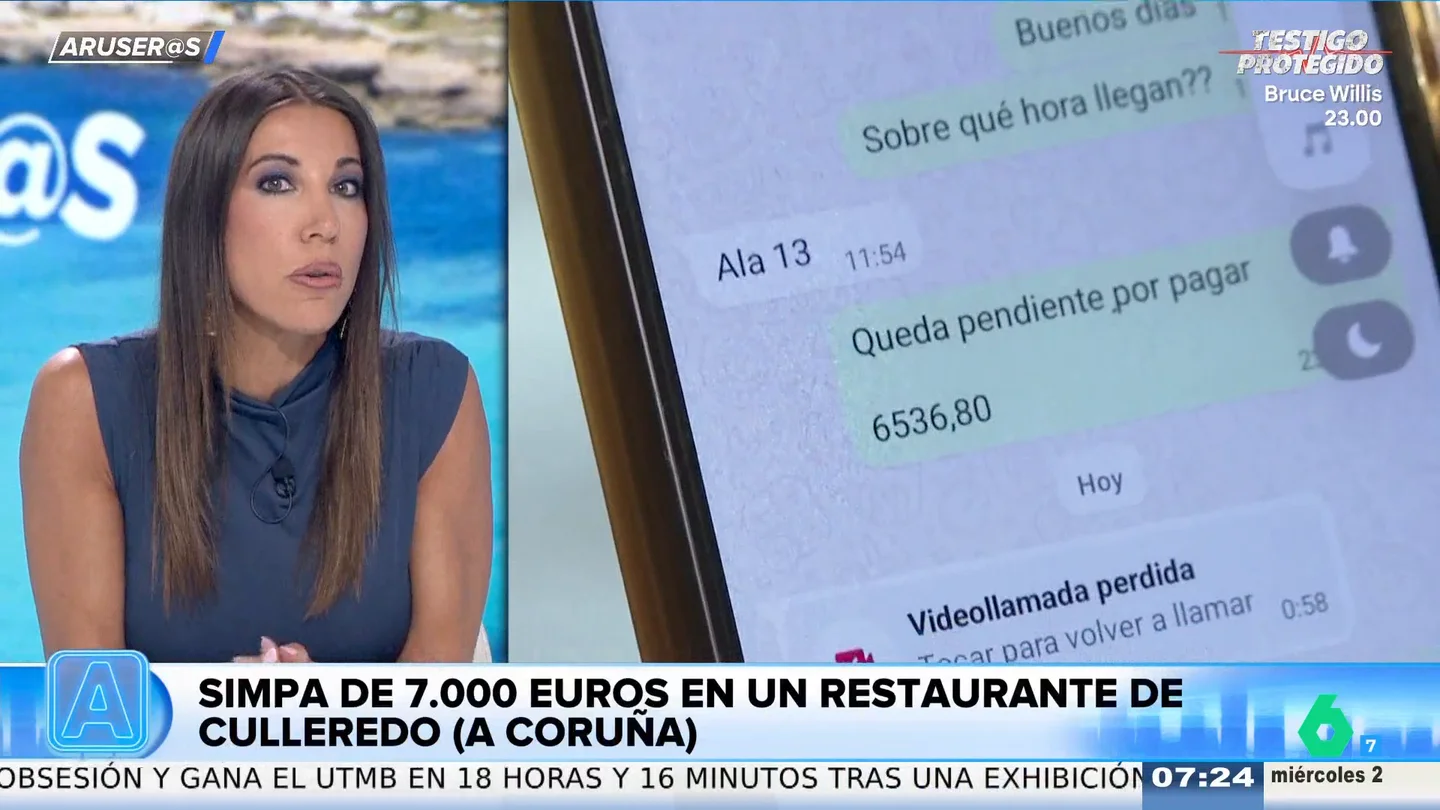 Alfonso Arús, sobre el 'simpa' del siglo en un restaurante de Culleredo: "Es una pasta" Alfonso Arús, sobre el 'simpa' del siglo en un restaurante de Culleredo: "Es una pasta"