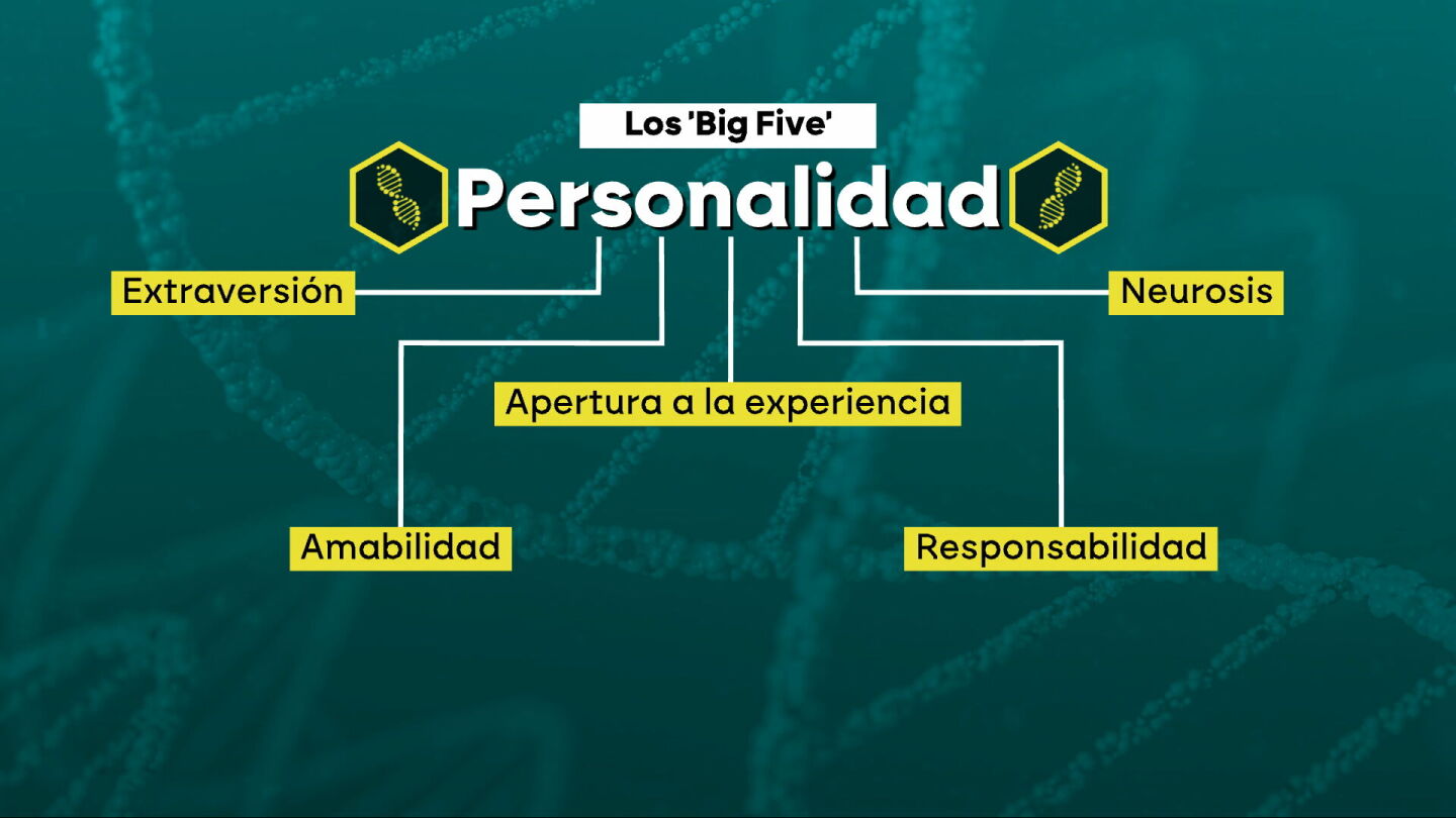 Los 'big five' de la personalidad.