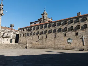 Plaza de A Quintana, en Santiago de Compostela Plaza de A Quintana, en Santiago de Compostela