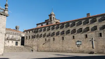 Plaza de A Quintana, en Santiago de Compostela Plaza de A Quintana, en Santiago de Compostela