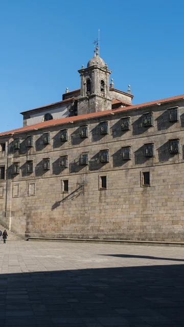 Plaza de A Quintana, en Santiago de Compostela Plaza de A Quintana, en Santiago de Compostela
