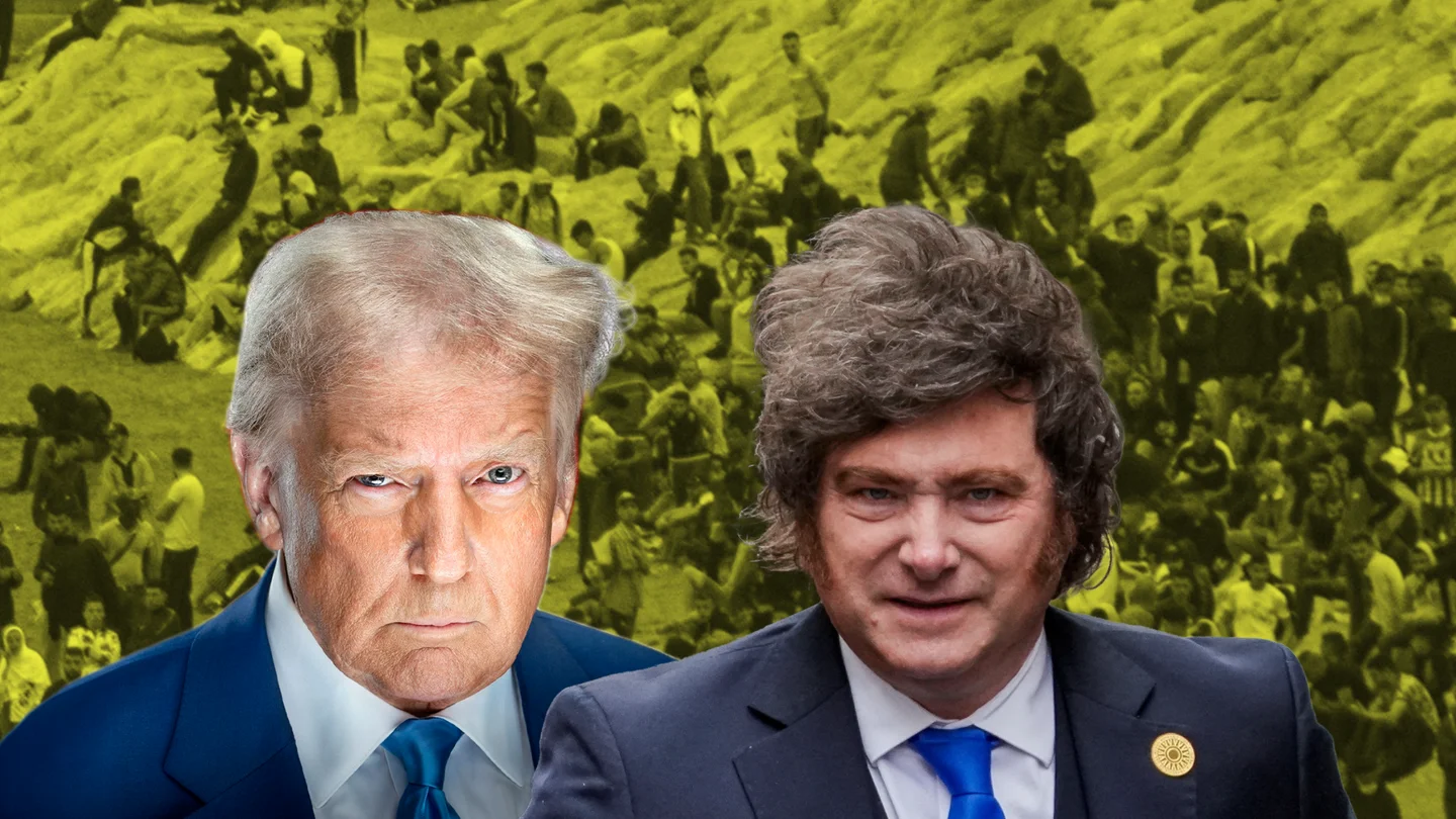 Trump y Milei. Trump y Milei.