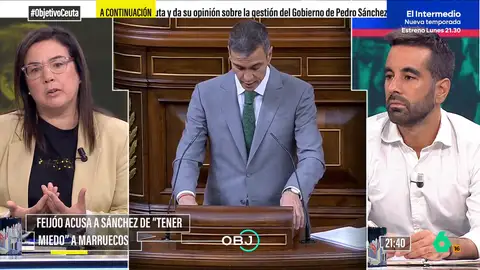 Ana Vázquez, muy crítica con el Gobierno por su gestión de Ceuta: "Nos está tomando el pelo y mintiendo desde el minuto uno" La exdiputada del Partido Popular recuerda que durante el gobierno de Aznar se produjo la crisis del islote Perejil y su partido tuvo que dar una respuesta.