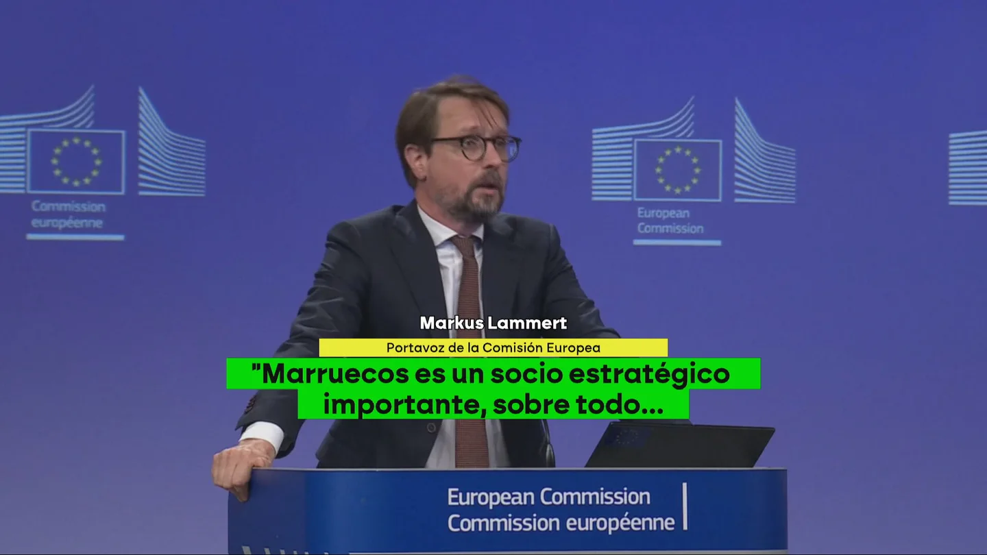 Markus Lammert, portavoz de la Comisión Europea. Markus Lammert, portavoz de la Comisión Europea.