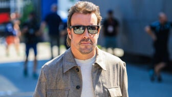 Fernando Alonso en el GP de Italia