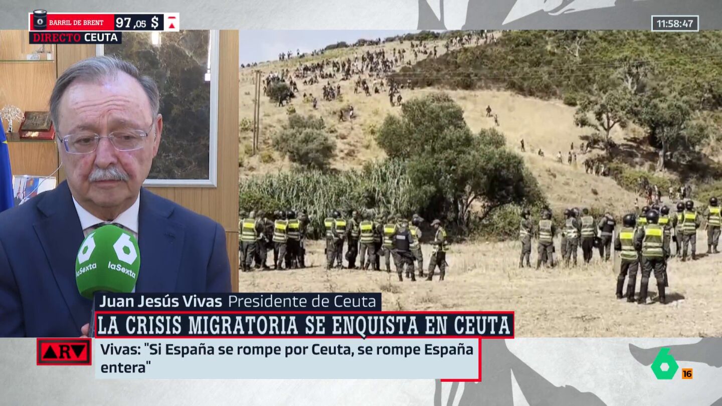  Vivas defiende que debe haber un "antes y un despu&eacute;s" con Marruecos: "La frontera debe quedar en manos de Espa&ntilde;a y Europa"