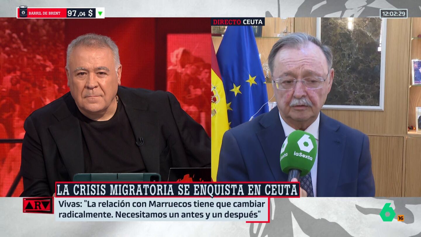 Vivas, ante el anuncio de S&aacute;nchez de crear m&aacute;s plazas para migrantes: "No se puede convertir a todo Ceuta en un CETI"