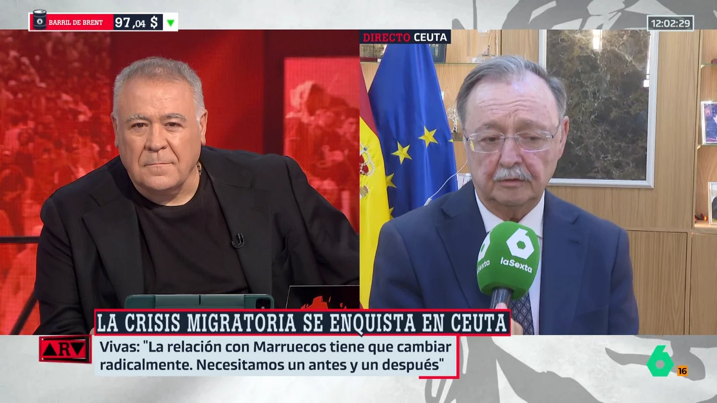 Vivas, ante el anuncio de Sánchez de crear más plazas para migrantes: "No se puede convertir a todo Ceuta en un CETI" Vivas, ante el anuncio de Sánchez de crear más plazas para migrantes: "No se puede convertir a todo Ceuta en un CETI"