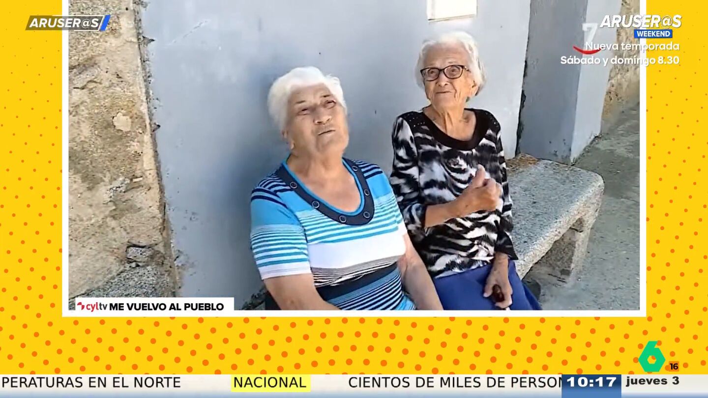 "La m&aacute;s fea, t&uacute;": el divertido cruce de 'zascas' entre las hermanas Petronila y Orencia en 'Me vuelvo al pueblo'