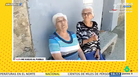 "La más fea, tú": el divertido cruce de 'zascas' entre las hermanas Petronila y Orencia en 'Me vuelvo al pueblo' "La más fea, tú": el divertido cruce de 'zascas' entre las hermanas Petronila y Orencia en 'Me vuelvo al pueblo'