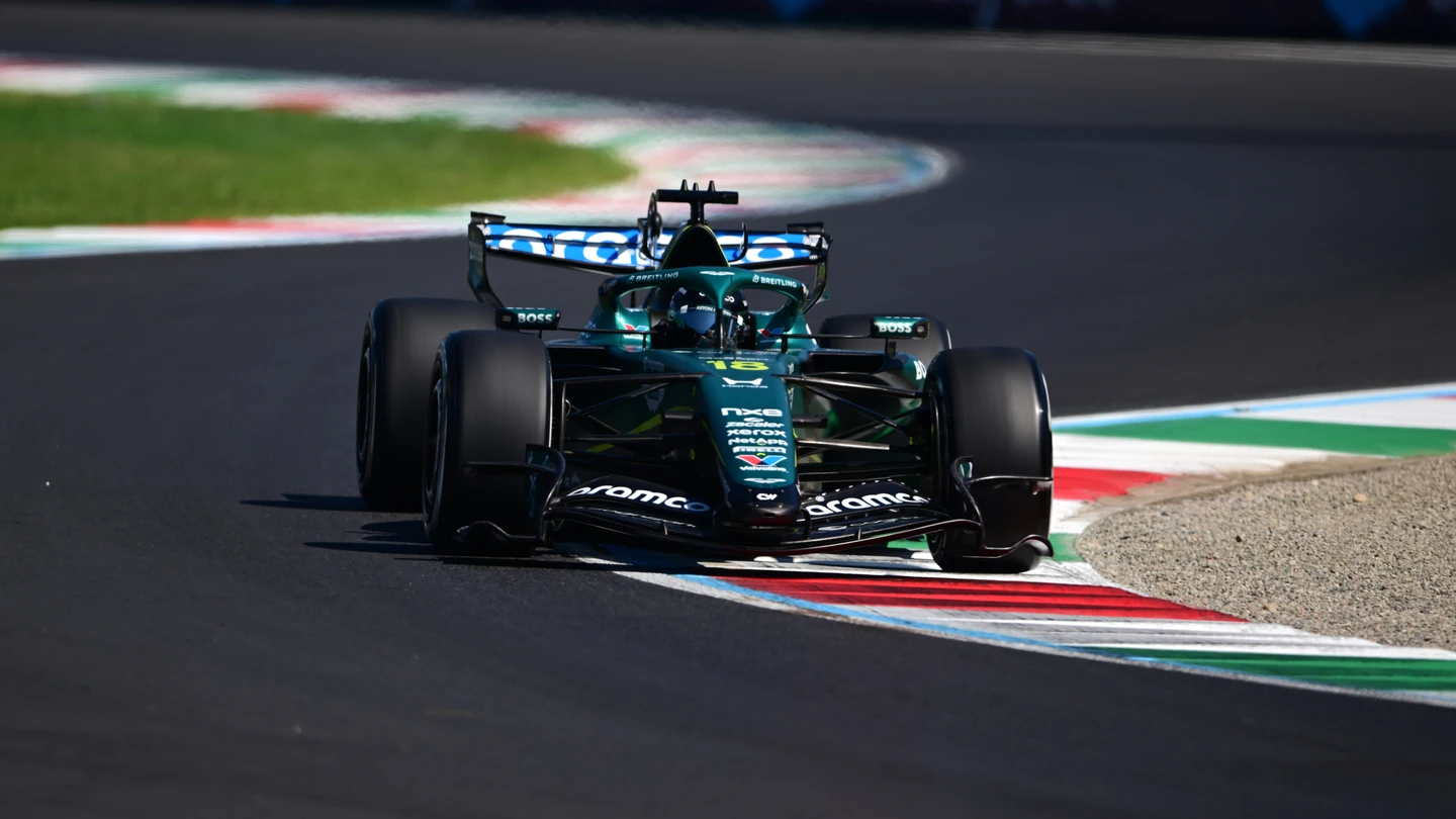 Lance Stroll en el GP de Italia Lance Stroll en el GP de Italia