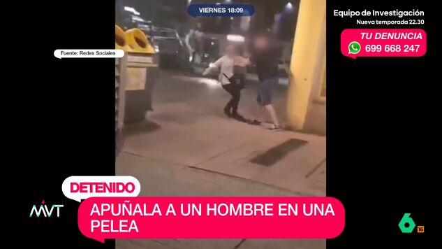 El agresor persigui&oacute; a la v&iacute;ctima a la que termin&oacute; clavando la navaja en la zona del est&oacute;mago. El agredido Finalmente, fue detenido por la Guardia Civil y trasladado a prisi&oacute;n por tentativa de homicidio.