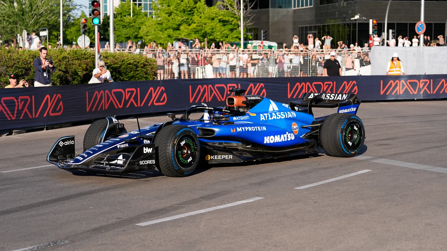 Carlos Sainz con el Williams Carlos Sainz con el Williams