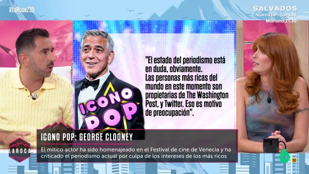 Berni Barrachina reacciona a las declaraciones de George Clooney sobre el periodismo actual: "Sombrerazo, es un t&iacute;o comprometido"