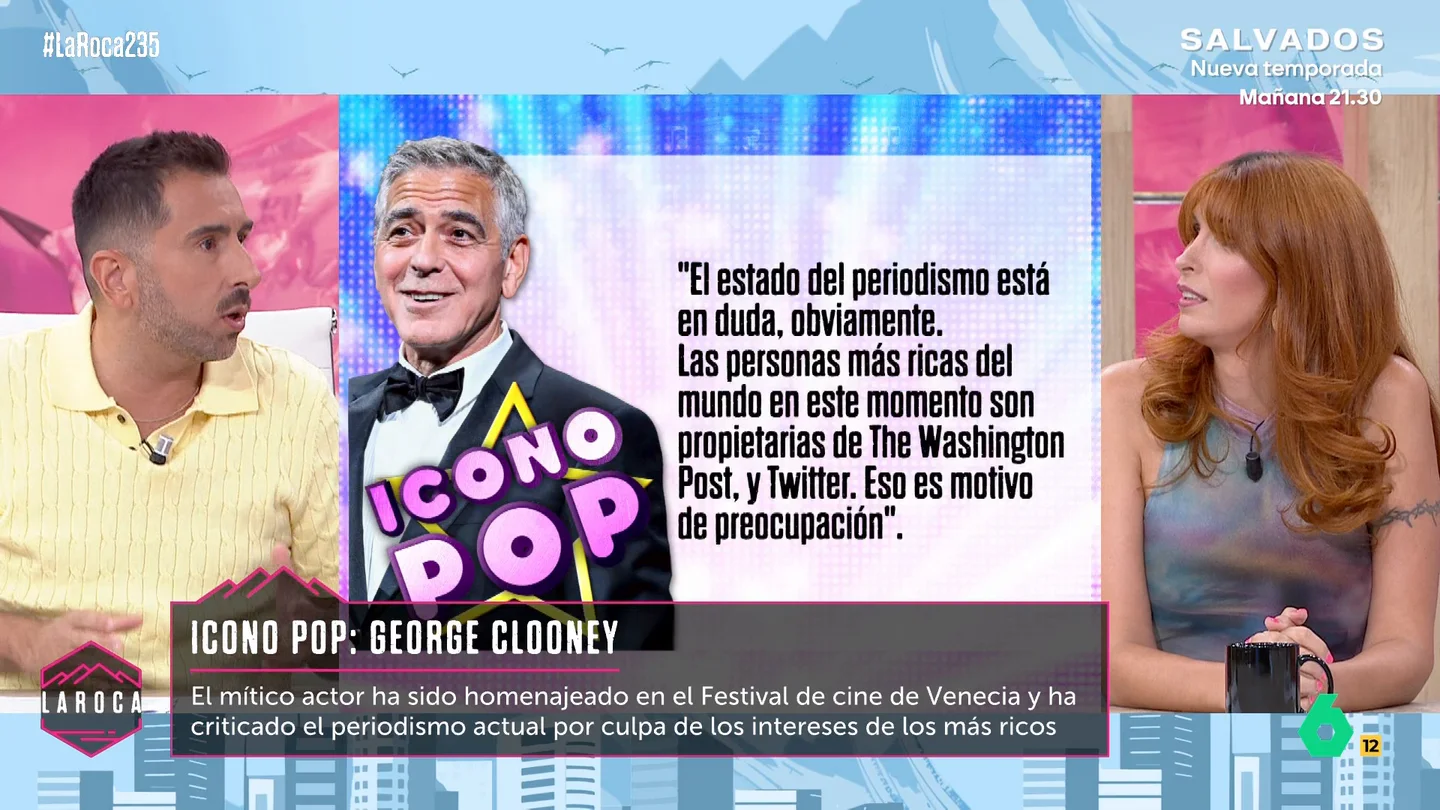 Berni Barrachina reacciona a las declaraciones de George Clooney sobre el periodismo actual: "Sombrerazo, es un tío comprometido" Berni Barrachina reacciona a las declaraciones de George Clooney sobre el periodismo actual: "Sombrerazo, es un tío comprometido"
