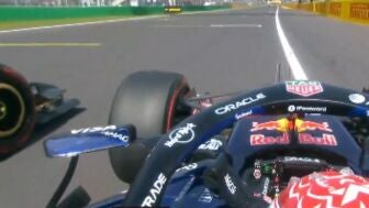 Lewis Hamilton y Max Verstappen 