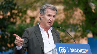 El presidente del PP, Alberto N&uacute;&ntilde;ez Feij&oacute;o