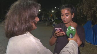 Joven migrante en Ceuta
