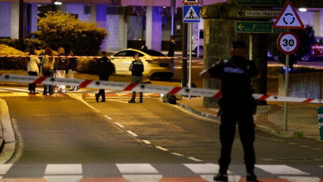 Lugar del homicidio en Azpeitia