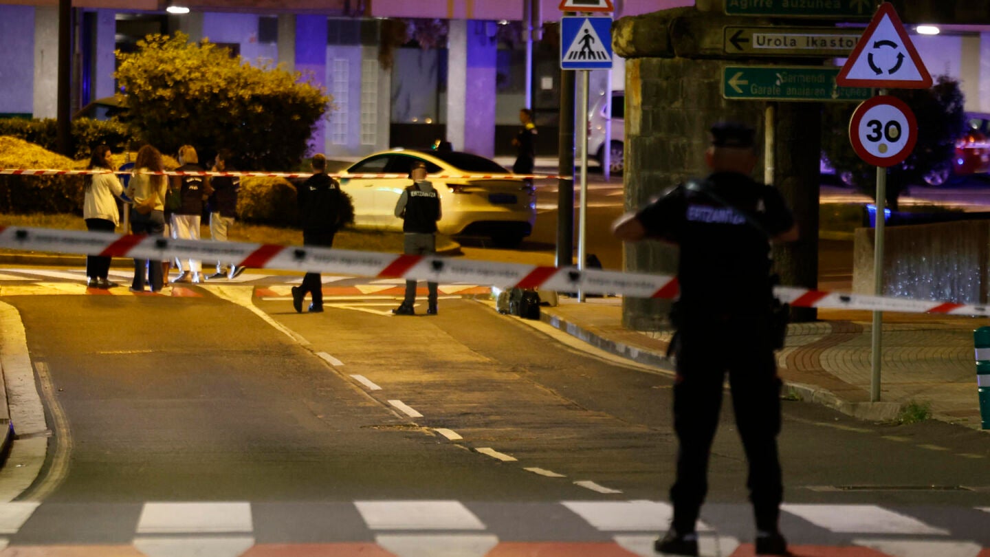 Lugar del homicidio en Azpeitia