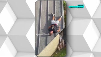 Hombre tirado en Benidorm