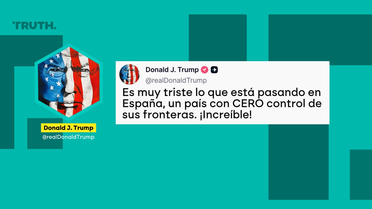 Tuit Donald Trump.