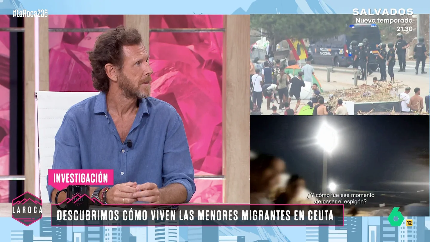 Pablo Gilarranz, tras estar en Ceuta: "Los migrantes han creado una especie de ciudad paralela" Pablo Gilarranz, tras estar en Ceuta: "Los migrantes han creado una especie de ciudad paralela"