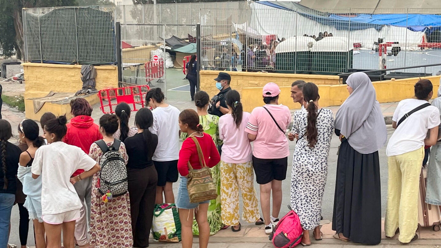 Migrantes en Ceuta