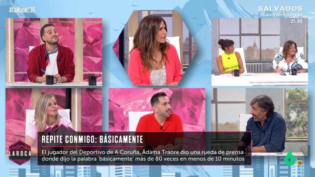 La reacci&oacute;n de Juan del Val a la surrealista rueda de prensa de Adama Traor&eacute; y su "b&aacute;sicamente": "Est&aacute; siendo una estrella"
