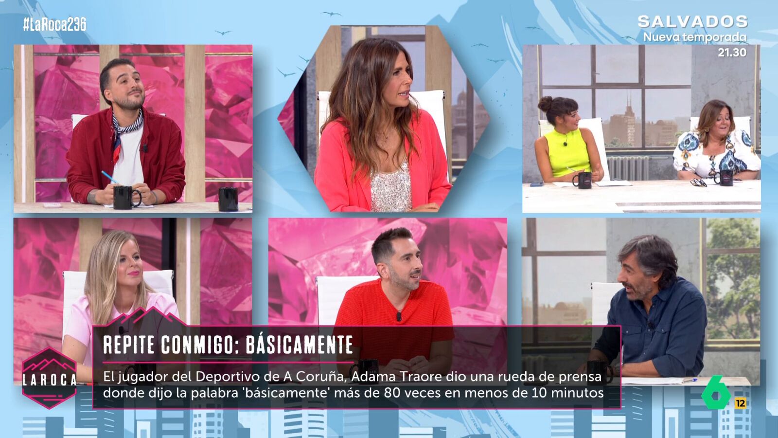 La reacci&oacute;n de Juan del Val a la surrealista rueda de prensa de Adama Traor&eacute; y su "b&aacute;sicamente": "Est&aacute; siendo una estrella"