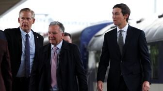 La delegaci&oacute;n de Trump, en Kyiv