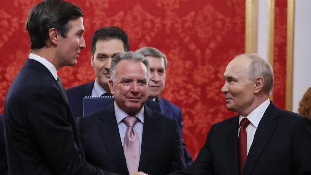 Los enviados de Trump, con Putin