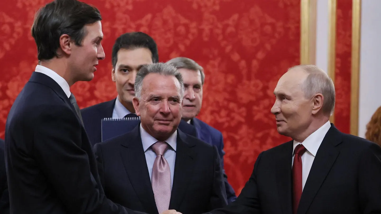 Los enviados de Trump, con Putin Los enviados de Trump, con Putin