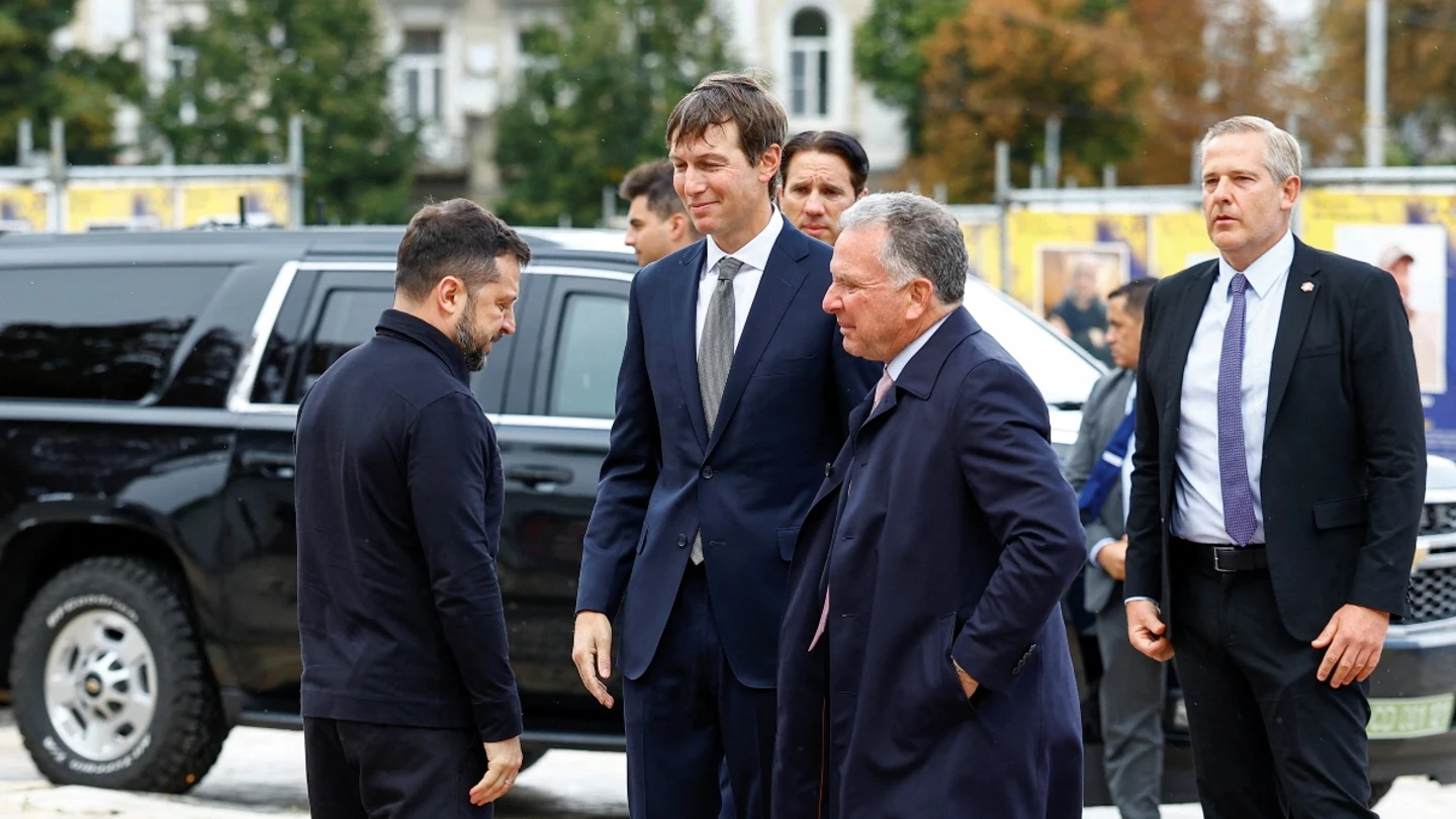 Zelenski, con Kushner y Witkoff Zelenski, con Kushner y Witkoff