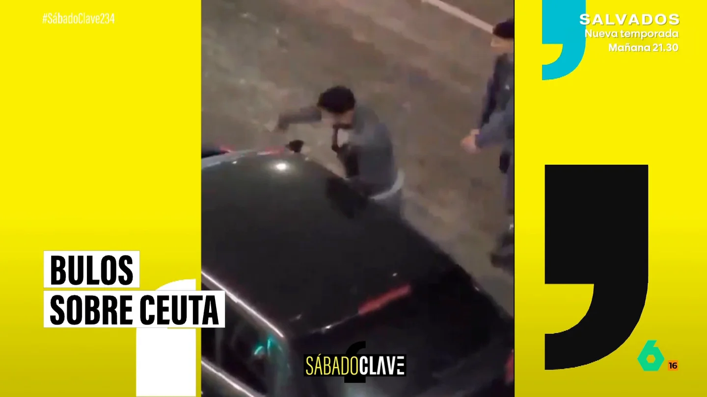 Ataque a un coche en Inglaterra que las redes afirmaron fue en Ceuta Ataque a un coche en Inglaterra que las redes afirmaron fue en Ceuta
