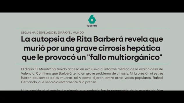 La teor&iacute;a de la conspiraci&oacute;n en torno a la muerte de Rita Barber&aacute;: "No ten&iacute;a ni pies ni cabeza"